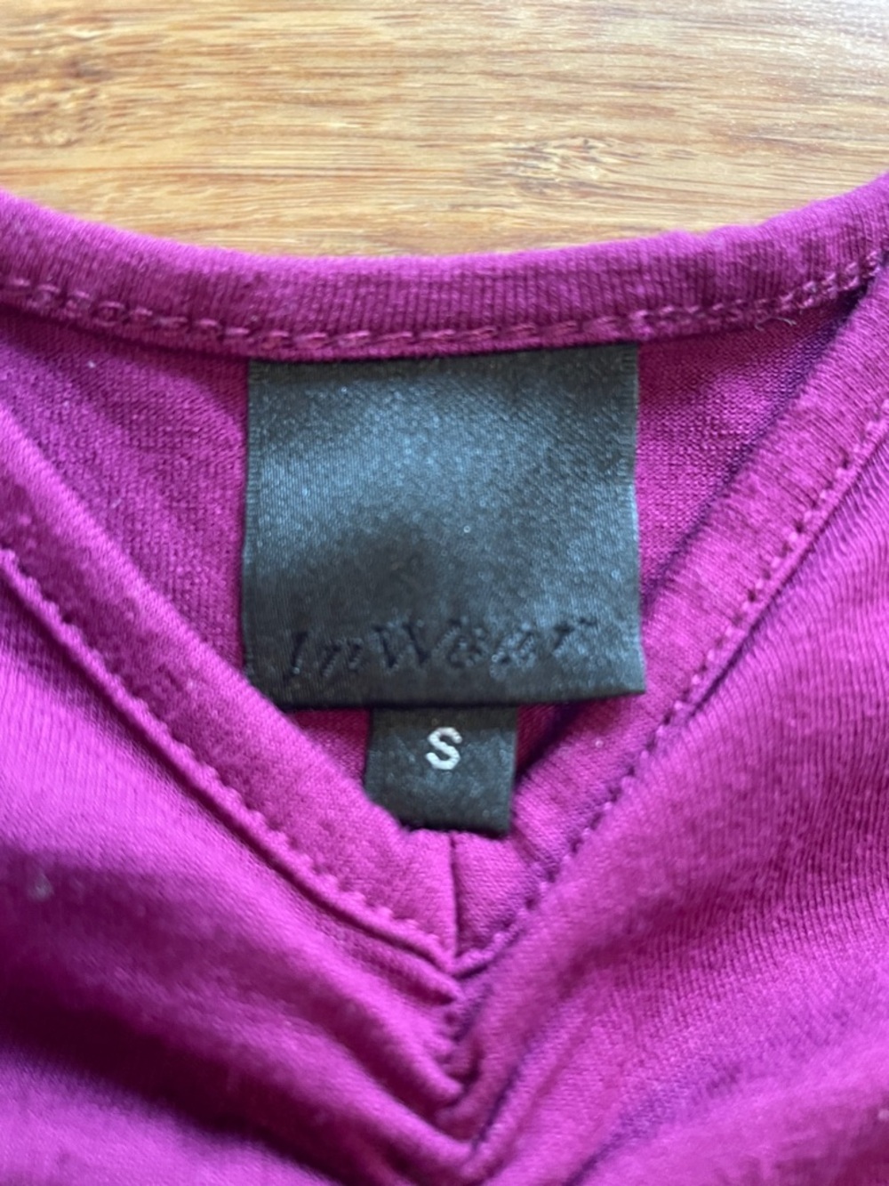 Deep Fuchsia V-Neck Tank Top - Picture 2 of 2